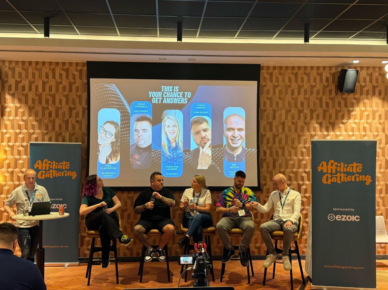 Panel discussion at Affiliate Gathering York 2024